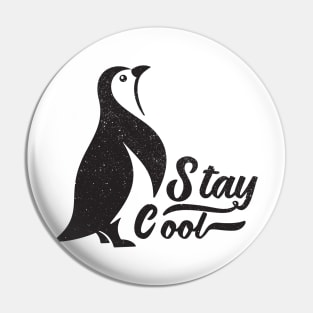 Penguin Stay Cool Pin