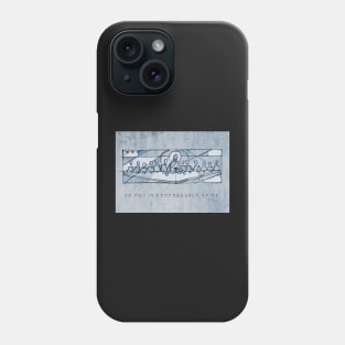 Jesus Christ and disciples at Last Supper Phone Case