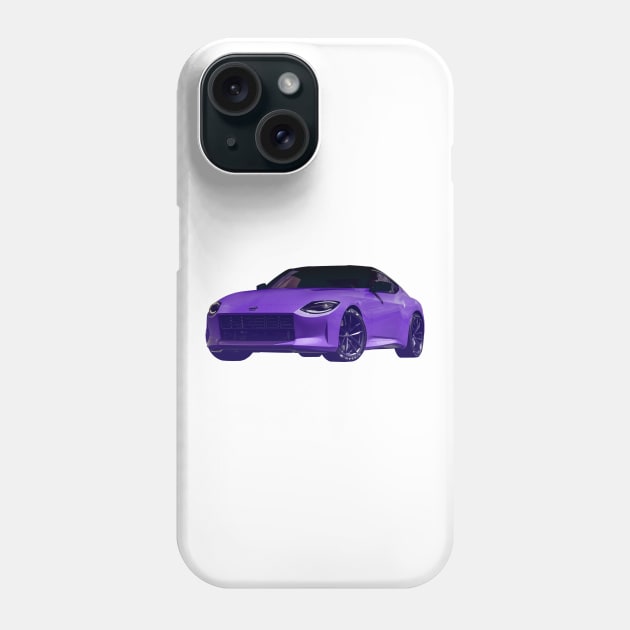 Nissan 400Z Purple Phone Case by gtr