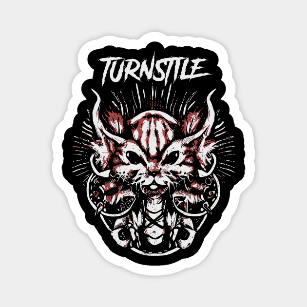 turnstile dark fox Magnet by low spirit