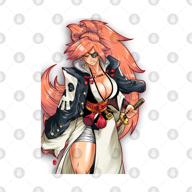 Baiken Guilty Gear by maxgunner44