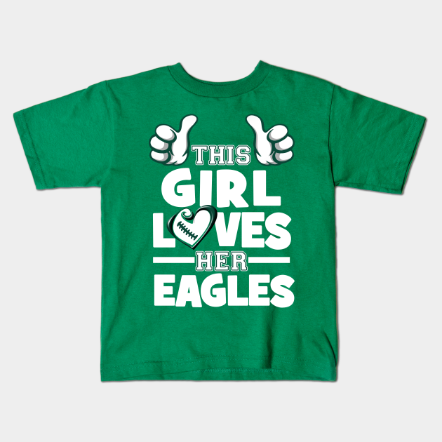 girls eagles shirts