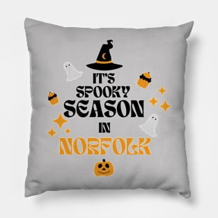 It's Spooky Season in Norfolk Pillow