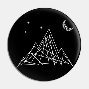 Night Landscape Pin