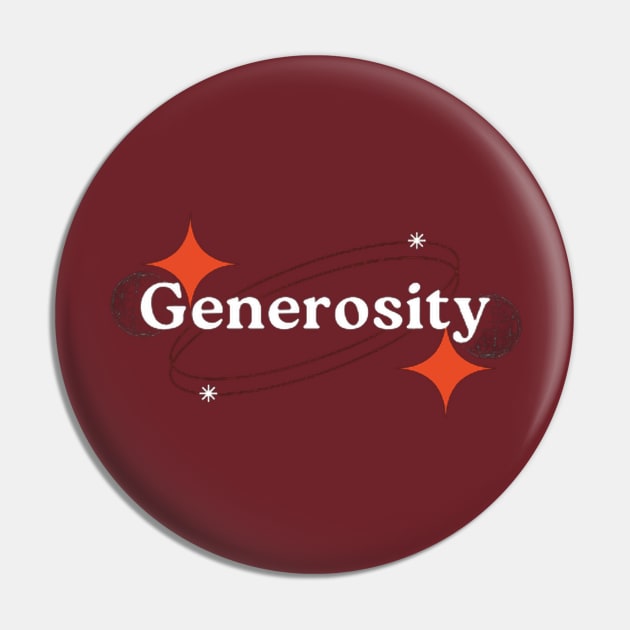 Generosity Pin by Luka's Closet