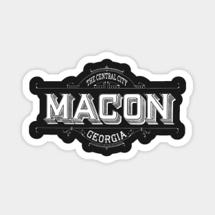 Vintage Macon, GA Magnet