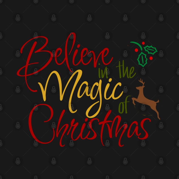 Believe in the magic of Christmas by By Diane Maclaine