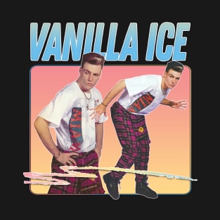 Vanilla Ice / 90s Aesthetic Fan Art Design T-Shirt