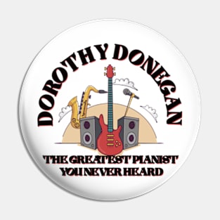 Dorothy Donegan T shirt Black Pin