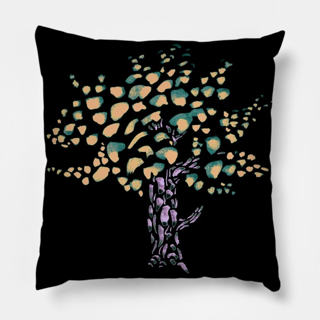 tree Pillow by Nikokosmos