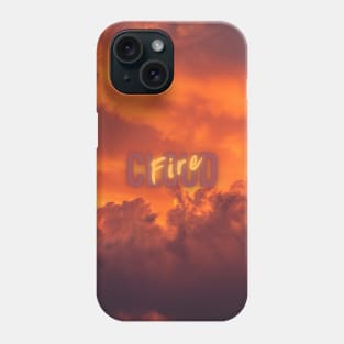 Fire Cloud Phone Case