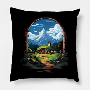 Hobbit House Pillow