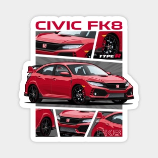 Civic Type R FK8 Magnet