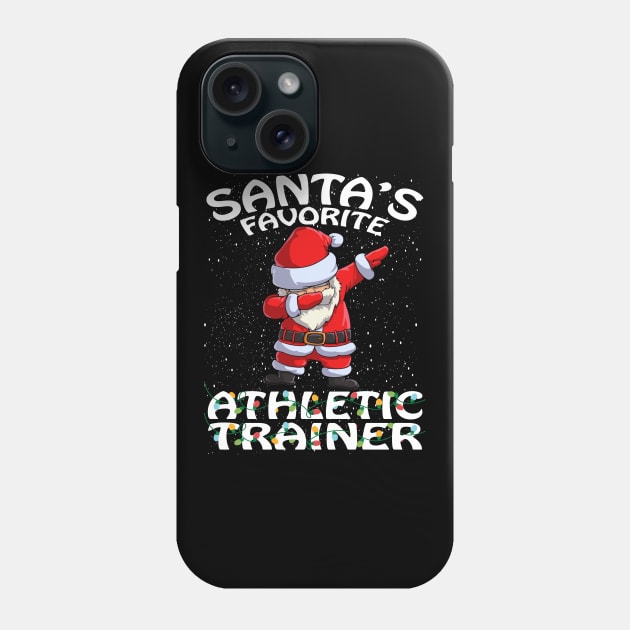 Santas Favorite Athletic Trainer Christmas Phone Case by intelus