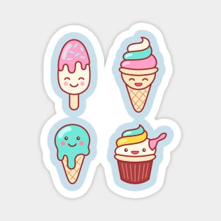 Ice Cream Emoji Medley #1 Magnet