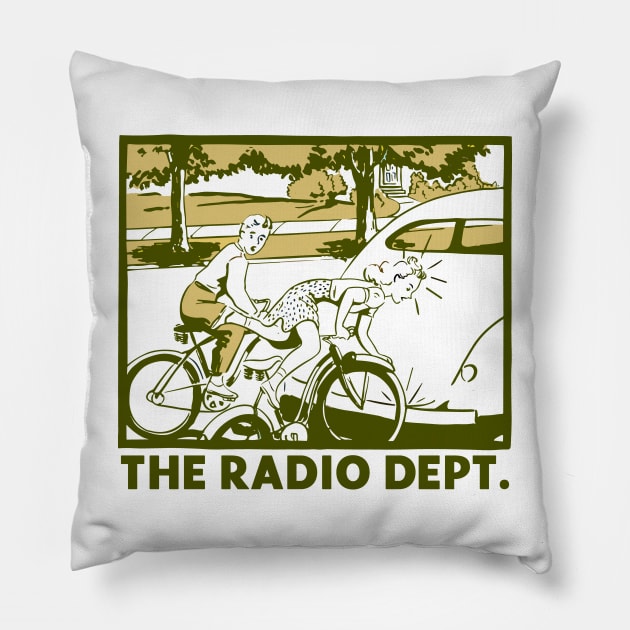 The Radio Dept • • Original Fan Retro Design Pillow by unknown_pleasures
