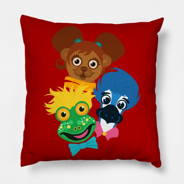 Under the Umbrella Tree Pillow by ChrisPaulFarias