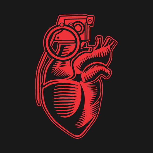 Grenade Heart by MisfitInVisual