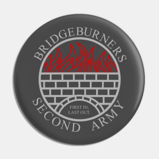 Bridgeburners Text Pin