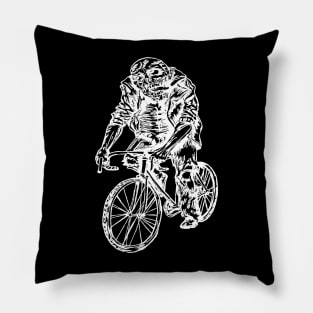 SEEMBO Zombie Cycling Bicycle Cyclist Bicycling Biking Bike Pillow