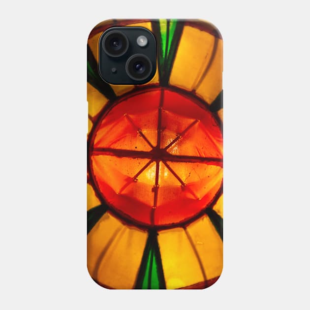 Red Yellow Green Abstract Pattern Phone Case by Design A Studios