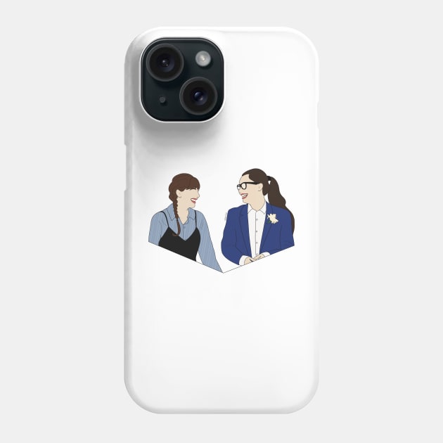 Elena and Syd Phone Case by Gabi Veiga