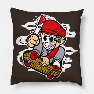 Killer skater Pillow