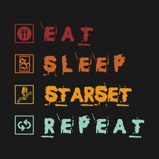 Eat Sleep Starset Repeat T-Shirt