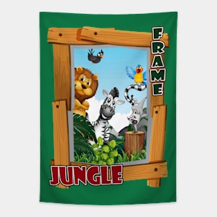 The Jungle Frame Tapestry