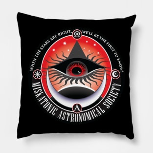 Miskatonic Astrological Society Pillow