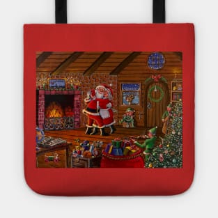 Santa and Mrs. Santa Tote