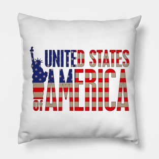 United States of America Pillow