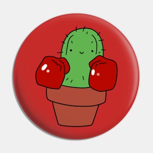 Boxing Gloves Cactus Pin