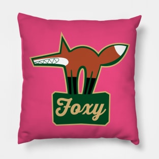 Red Foxy Pillow