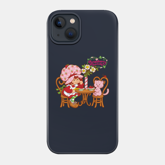 strawberry shortcake and cat - Strawberry Shortcake - Phone Case