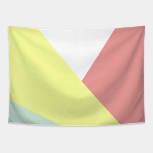 Minimal triangle art Tapestry