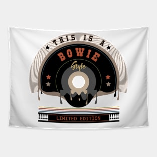 Bowie Name Style Tapestry