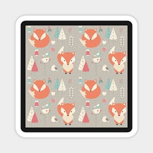 Fox Forest Magnet