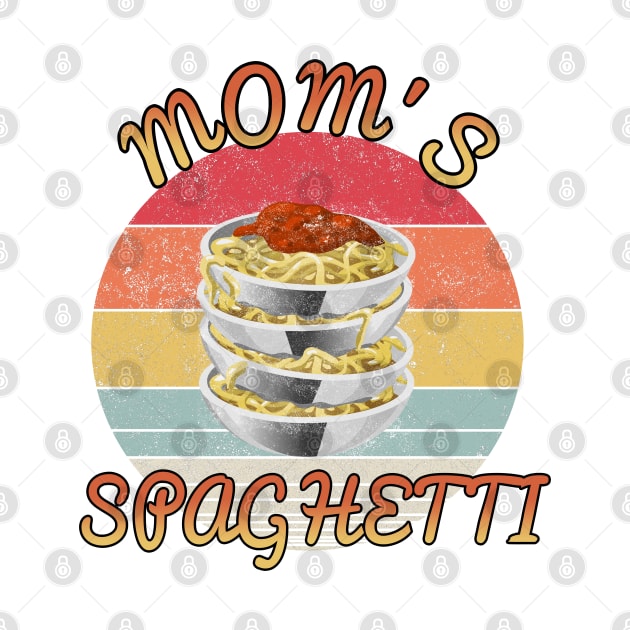 Mom's spaghetti // Funny sunset design by PGP