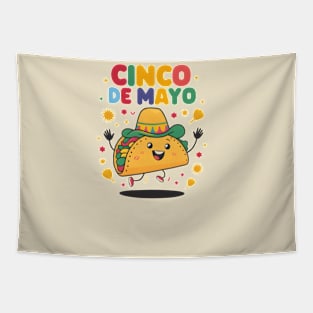 Cinco De Mayo Taco Dance Tapestry