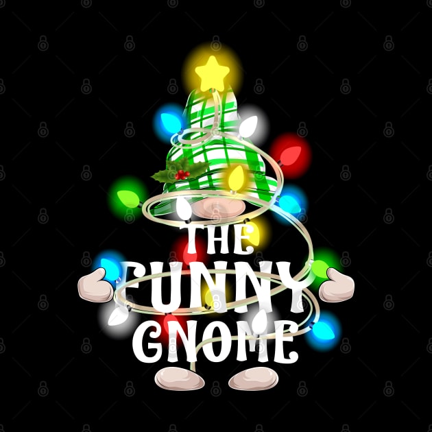 The Funny Gnome Christmas Matching Family Shirt by intelus