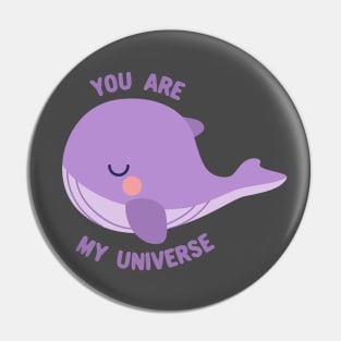 BTS tinytan whale you are my universe Pin