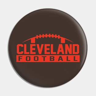 Cleveland Football Pin