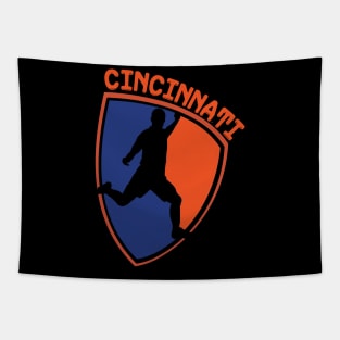 Cincinnati  Soocer Tapestry