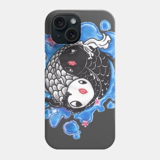 YIN YANG FISH,SYMBOL OF HARMONY Phone Case