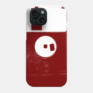 Red Retro Vintage Floppy Disk Phone Case