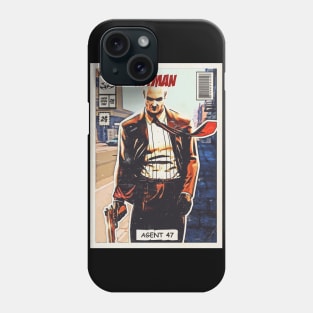 Hitman Comic Phone Case