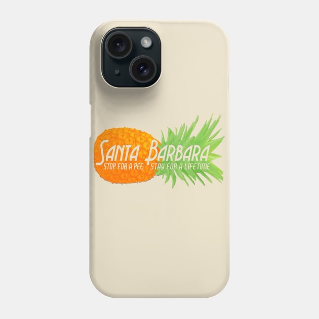 Psych Santa Barabara Phone Case by Poster Nutbag