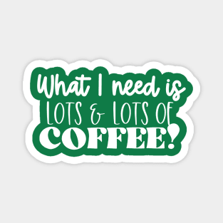 Lots of Coffee! Magnet