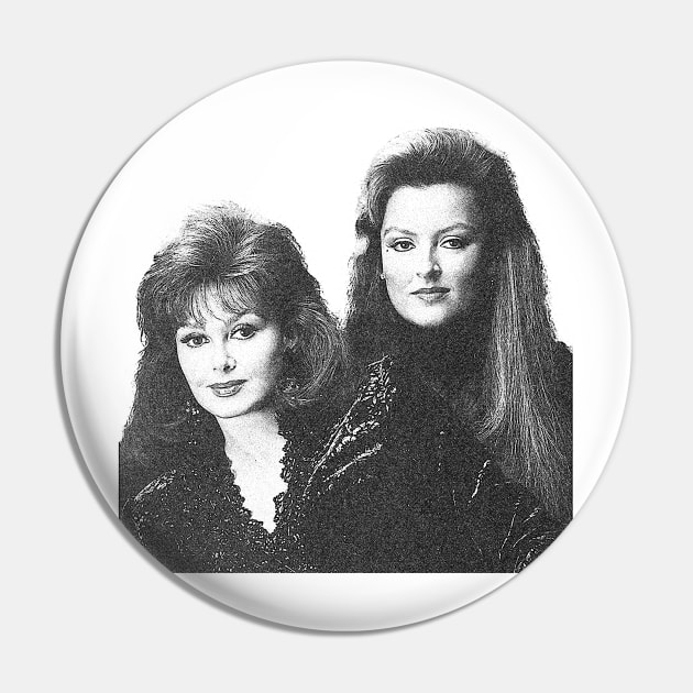 The Judds - Oldies Goodies Pin by DekkenCroud